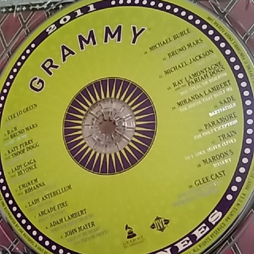 2011 Grammy Nominees CD
